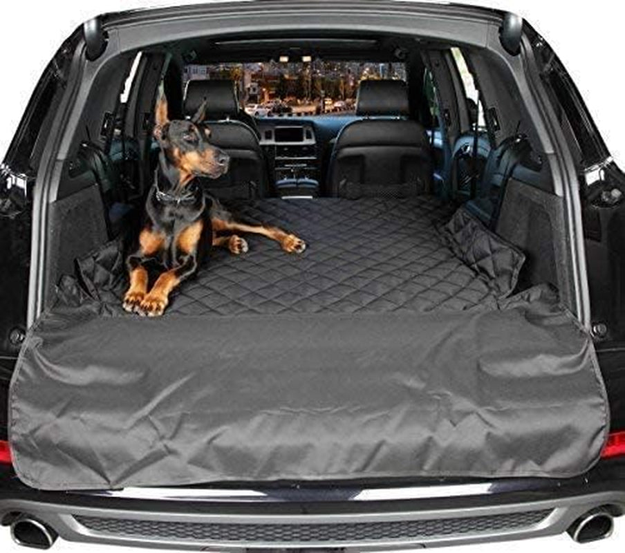 SUV Cargo Liner for Dogs – Dog Trunk Cover – Heavy-Duty, Waterproof Pet Seat Protector – Durable Cargo Liners for Dogs – Usa-Based Company - Small (Black)