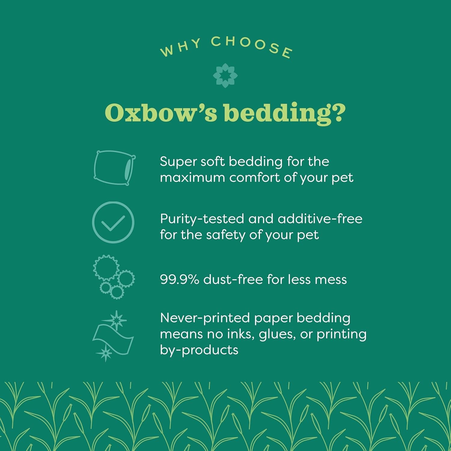 Pure Comfort Small Animal Bedding, Odor & Moisture Absorbent Litter for Bunny Litter Box, Low Dust Bedding for Guinea Pig Cage, White Paper, 36 Liter Bag