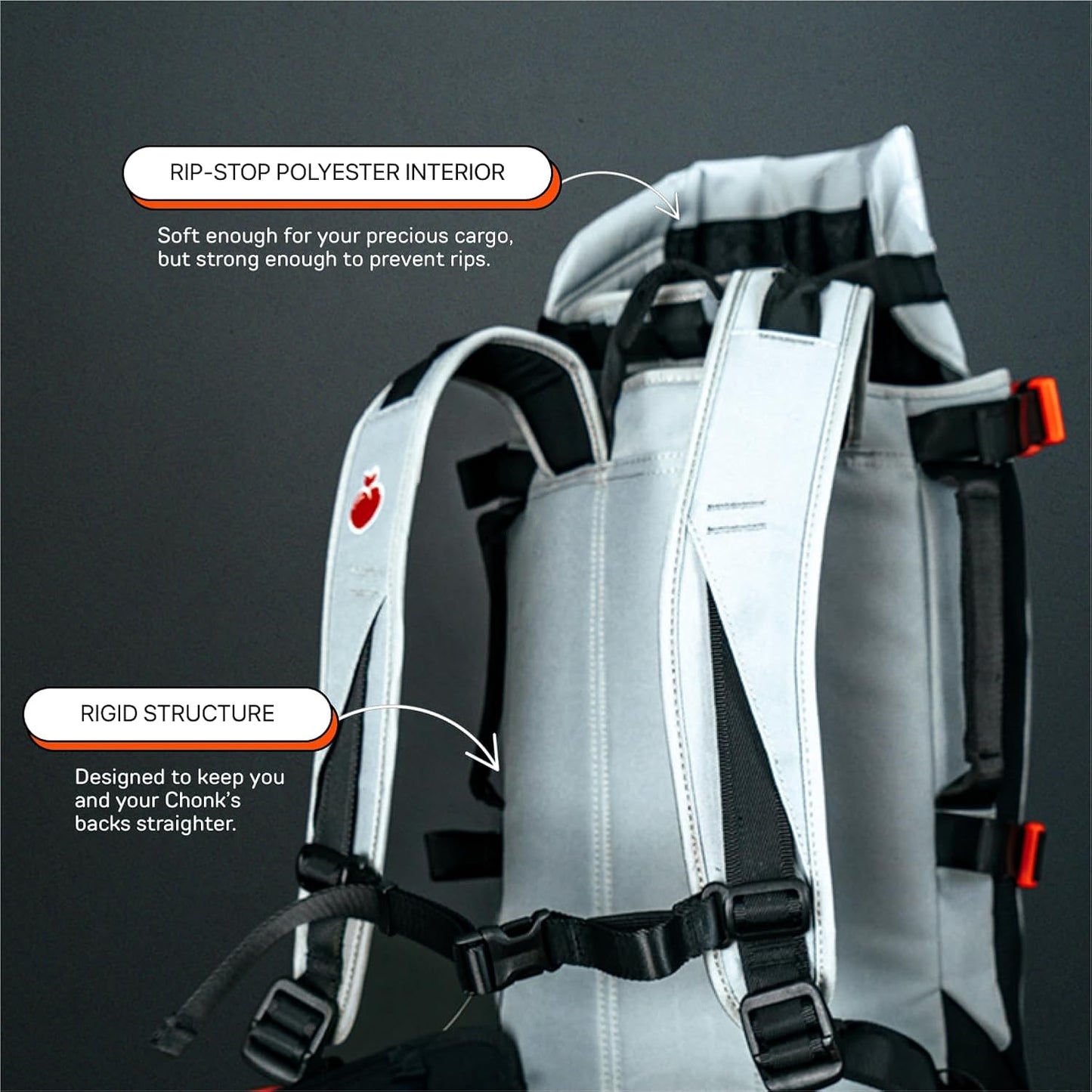 Maxine One Dog Backpack Carrier for Medium Dogs by  | Adjustable & Ergonomic Front Facing Dog Carrier Backpack | Built to Be Safer | Pet Backpack Carrier Featured in Wired Magazine - Black