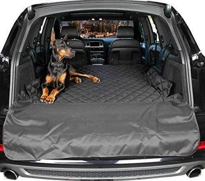 SUV Cargo Liner for Dogs – Dog Trunk Cover – Heavy-Duty, Waterproof Pet Seat Protector – Durable Cargo Liners for Dogs – Usa-Based Company - Small (Black)